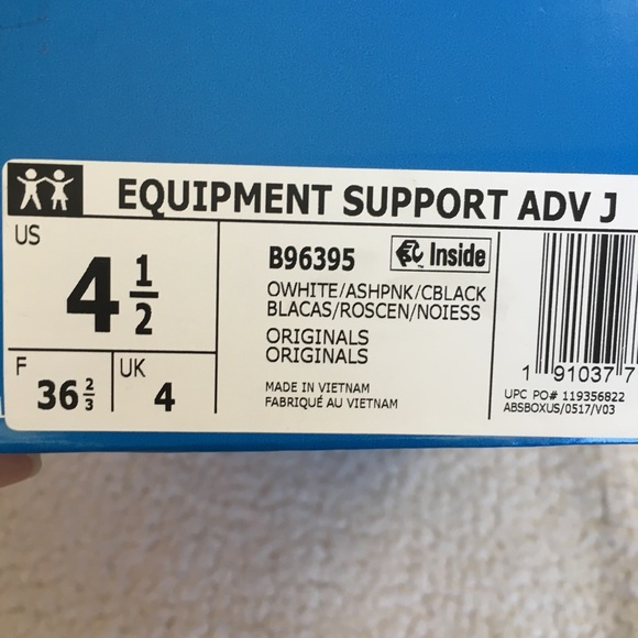 NWT Adidas Equipment Support Adv J (W 6, Y 4.5) - Picture 6 of 7